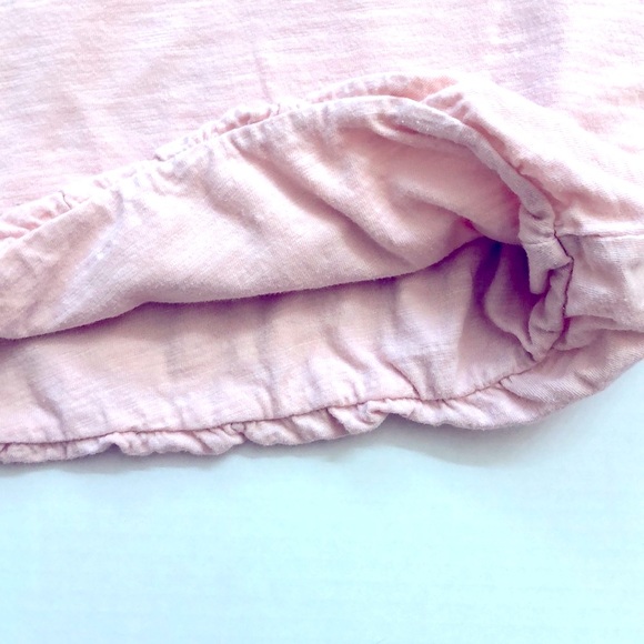 Stem Pink Double-Layered Cropped Shirt, Size 3 - Picture 3 of 6